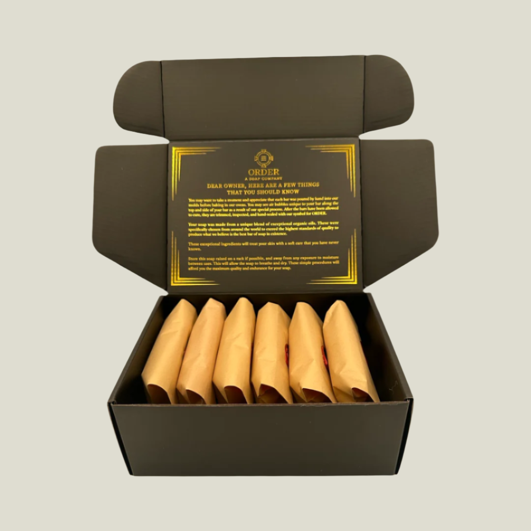 Organic Bar Soap Box - 6 count