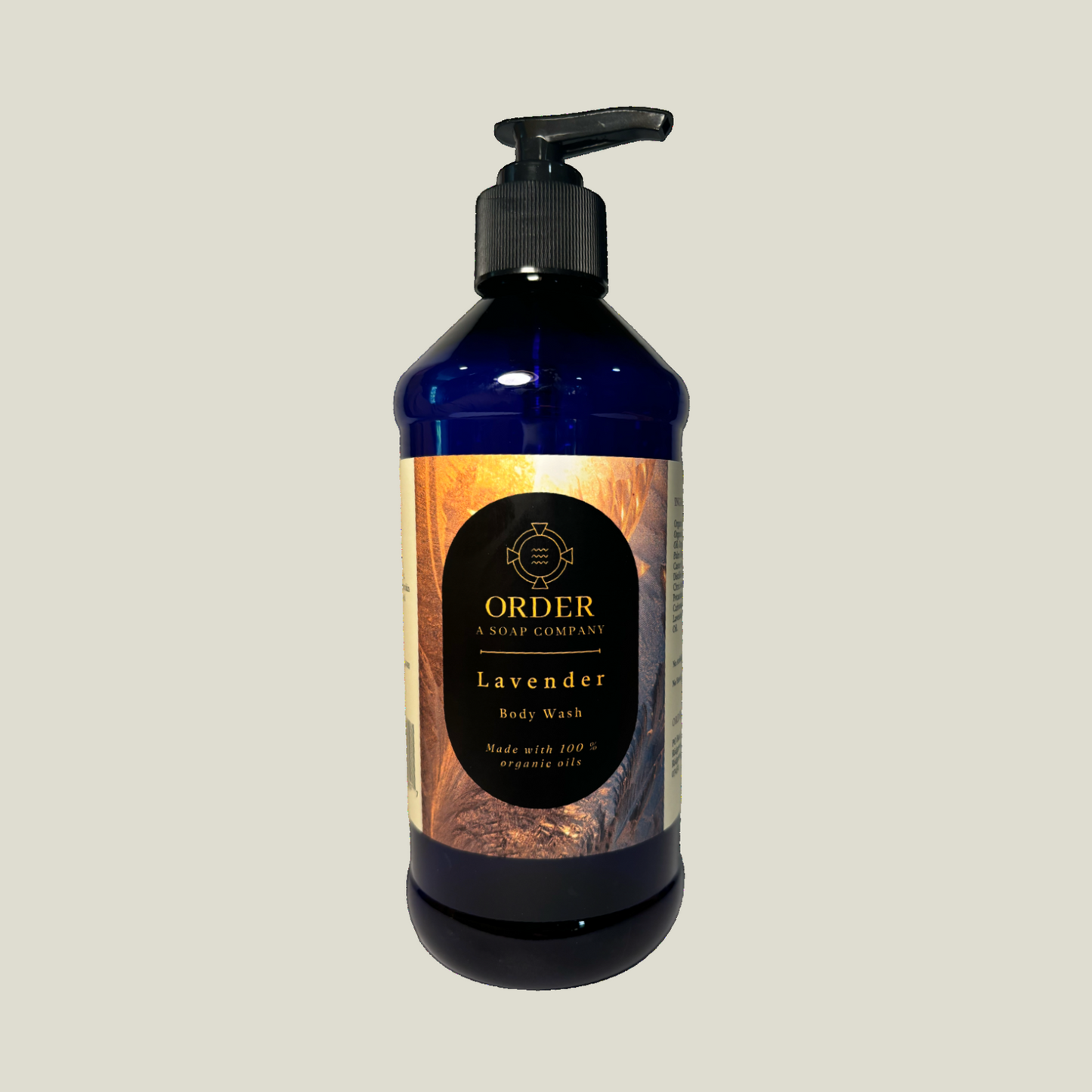 Organic Lavender Body Wash – 16 oz
