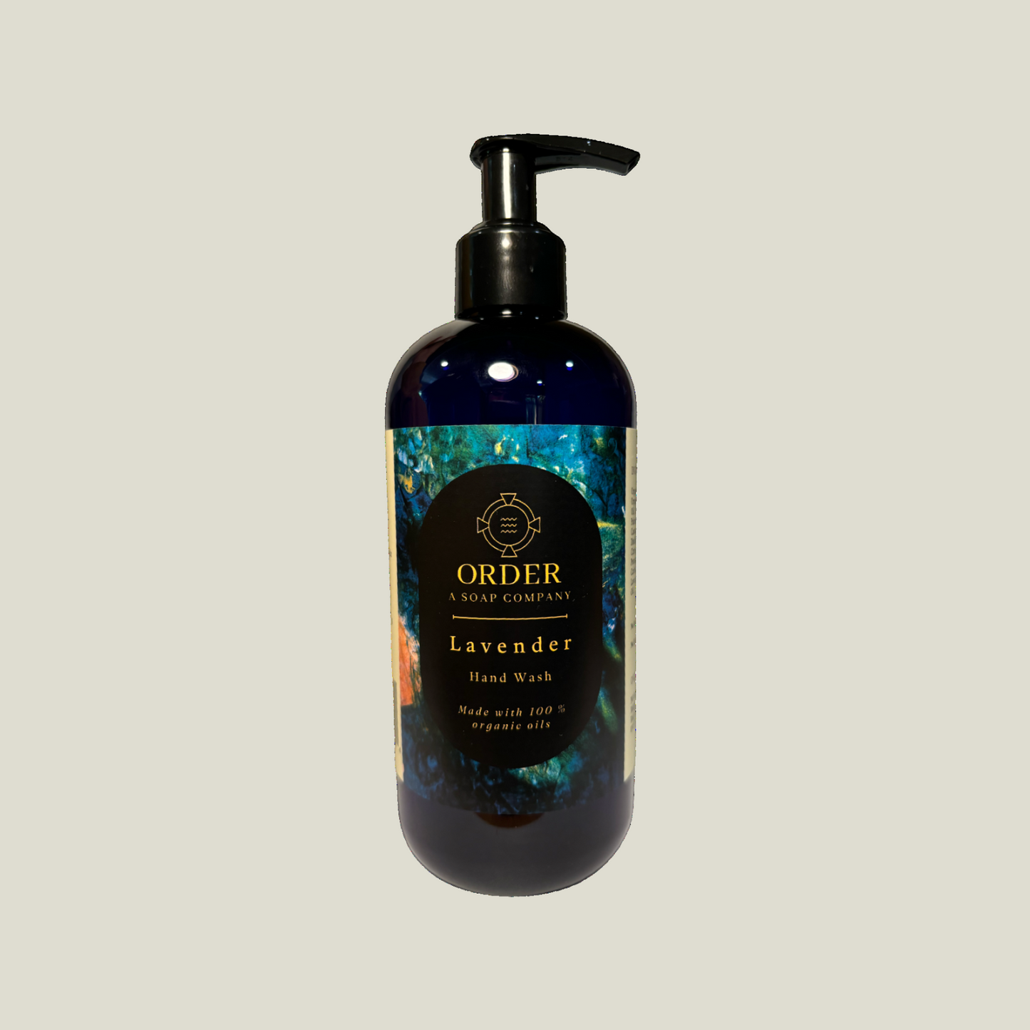 Organic Lavender Liquid Hand Soap – 12 oz