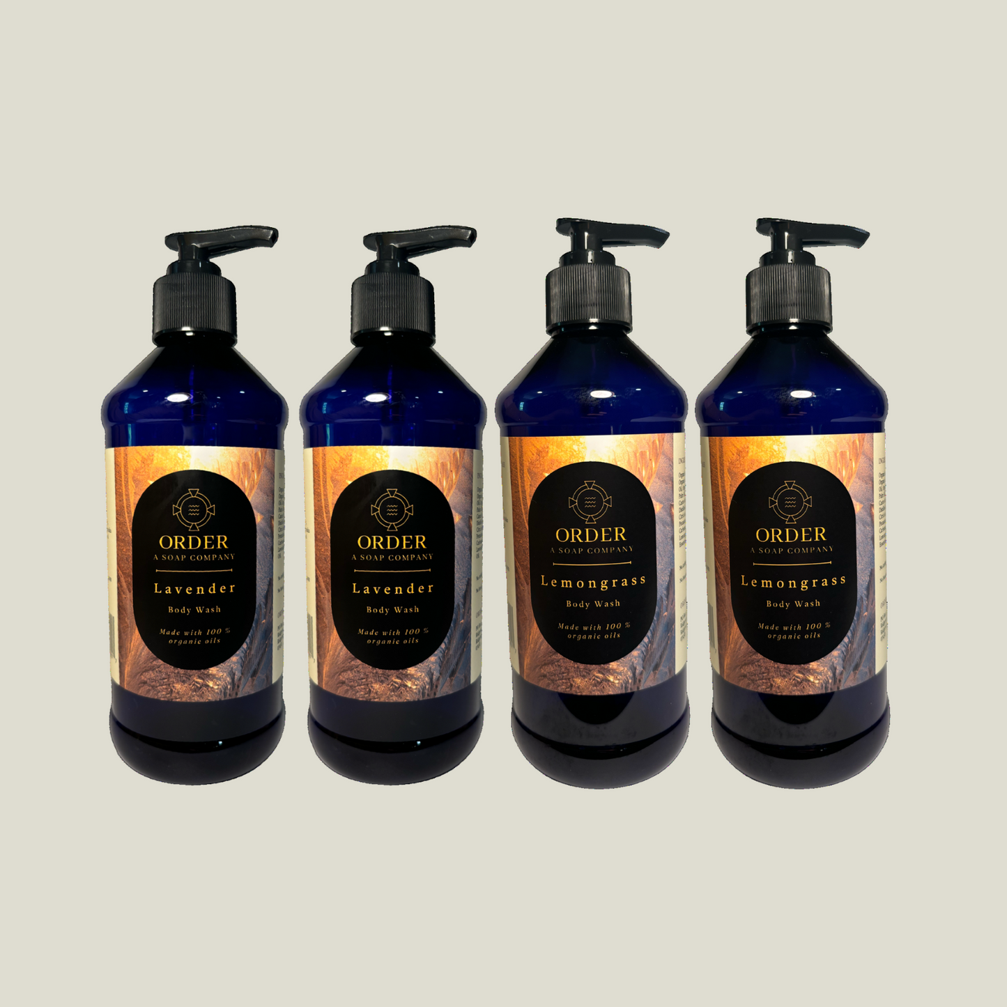 Organic Body Wash - 4 count