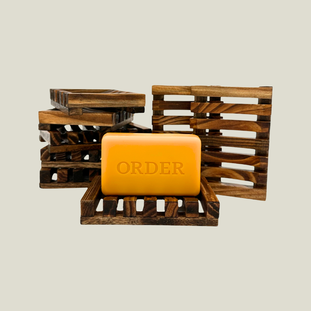 Dark Pearwood Soap Saver