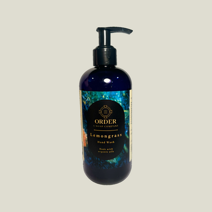 Organic Lemongrass Liquid Hand Soap – 12 oz